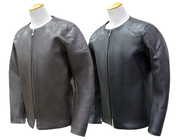 ��2����FINE CREEK&CO/�ե����󥯥꡼������ɥ����ۡ�Collarless Paded Single Riders Jacket��Bad Goat��/���顼�쥹�ѥǥåɥ��󥰥�饤���������㥱�åȡɥХåɥ����ȡɡ�(ACJK070)