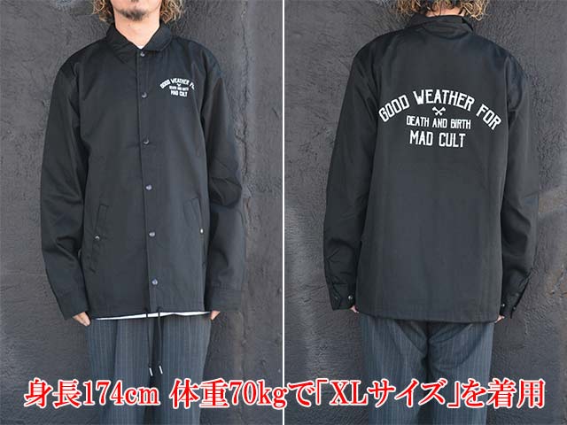 ��MAD CULT/�ޥåɥ���ȡۡ�GWDB T/C Coach Jacket/GWDB T/C���������㥱�åȡ�(AW-22)