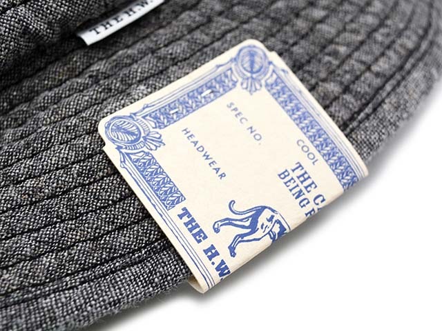 ��THE H.W.DOG&CO./�ɥå�����ɥ�����2026SS��Linen Fatigue Hat/��ͥ�ե��ƥ������ϥåȡ�(D-01139)