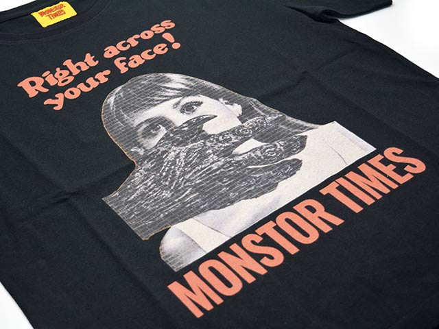 ��2����MONSTOR TIMES/��󥹥ȥ������ॺ��2026SS��MONSTOR GREETING��Right across your face�� S/S Tee/��󥹥ȥ����꡼�ƥ��󥰡ɥ饤�ȥ��������楢�ե������ɥ��硼�ȥ��꡼��Tee��(26SS-MT-015)