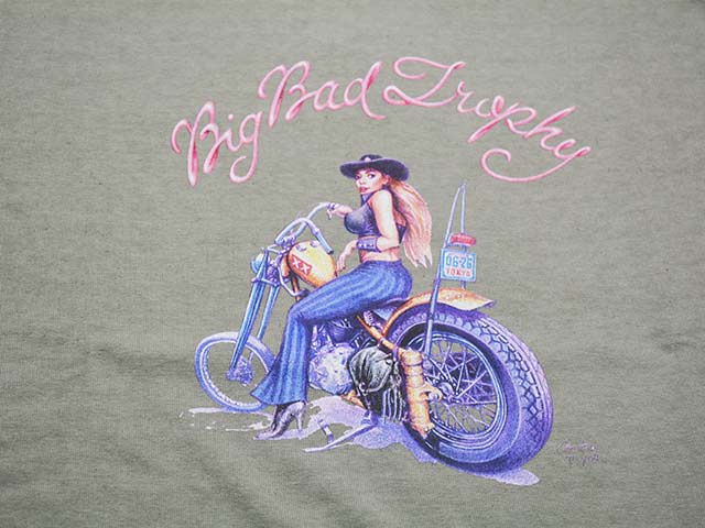 ��2����TROPHY CLOTHING/�ȥ��ե������������󥰡�2026SS��Big Bad Trophy Overdye L/S Tee/�ӥå��Хåɥȥ��ե��������С��������󥰥��꡼��Tee��(TR26SS-215)