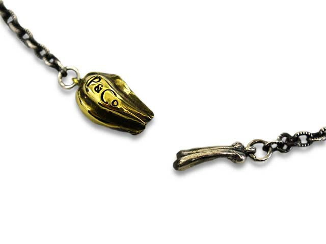 ��Peanuts&Co/�ԡ��ʥåĥ���ѥˡ��ۡ�Bull Dog Pendant Top&Necklace Chain��Captain��/�֥�ɥå��ڥ����ȥȥå�&�ͥå��쥹��������ɥ���ץƥ�ɡ�(Silver925��Brass)