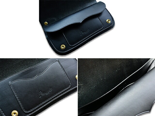 Round head/ラウンドヘッド】「TRACKER LONG WALLET”BASKET