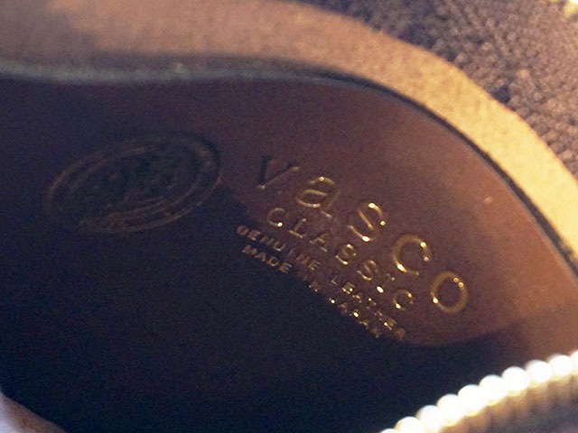 全3色【vasco/ヴァスコ】「Leather Naval Zip Pocket Wallet/レザー