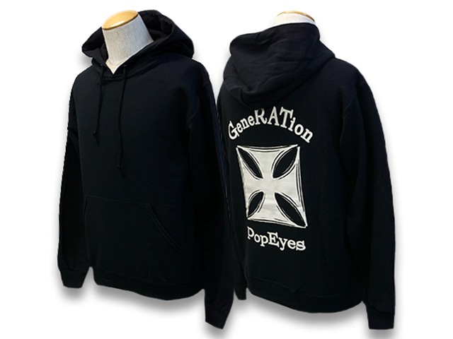 (50% OFF)��POP EYES/�ݥåץ�������2022AW��Rat Hoodie/��åȥա��ǥ�����(22AW-PPE-27)(UNCHANGING LOVE/��������󥸥󥰥��/MISTER X/�ߥ��������å���/���ᥫ��/WOLF PACK/����եѥå�)