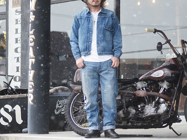 ��FULLCOUNT/�ե륫����ȡۡ�Clean Straight Denim Pants��Dartford-Super Smooth��/���꡼�󥹥ȥ졼�ȥǥ˥�ѥ�ġɥ����ȥե�����-�����ѡ����ࡼ���ɡ�(1341-1103SS/11.5oz)