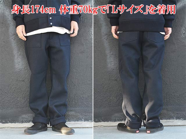 ��2����BLUCO/�֥륳��2025AW��Heavy Melton Fatigue Pants/�إӡ����ȥ�ե��ƥ������ѥ�ġ�(157-41-045)