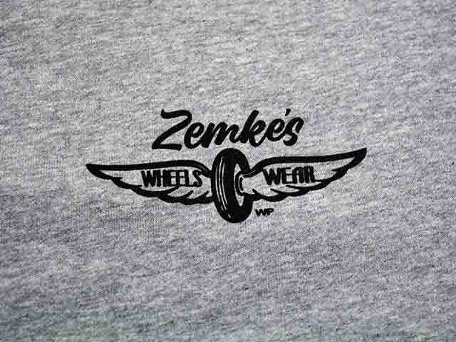 ��ZEMKE'S WHEELS WEAR/���ॱ���ۥ����륺�������ۡ�Crew Neck Sweat��KAR CLUB��/���롼�ͥå��������åȡɥ�������֡ɡ�