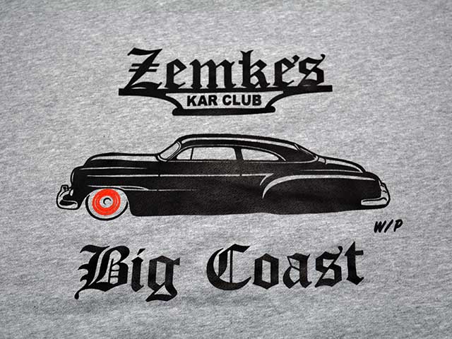 ��ZEMKE'S WHEELS WEAR/���ॱ���ۥ����륺�������ۡ�Crew Neck Sweat��KAR CLUB��/���롼�ͥå��������åȡɥ�������֡ɡ�