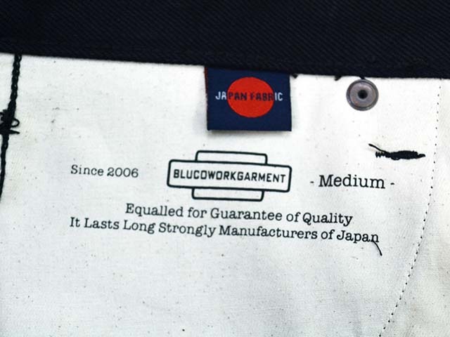 ��3����BLUCO/�֥륳��2026SS��Japan Denim Cowboy Pants��Rigid��/����ѥ�ǥ˥५���ܡ����ѥ�ġɥꥸ�åɡɡ�(161-42-002)