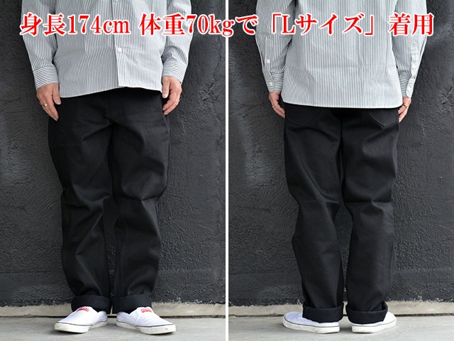 ��3����BLUCO/�֥륳��2026SS��Japan Denim Cowboy Pants��Rigid��/����ѥ�ǥ˥५���ܡ����ѥ�ġɥꥸ�åɡɡ�(161-42-002)