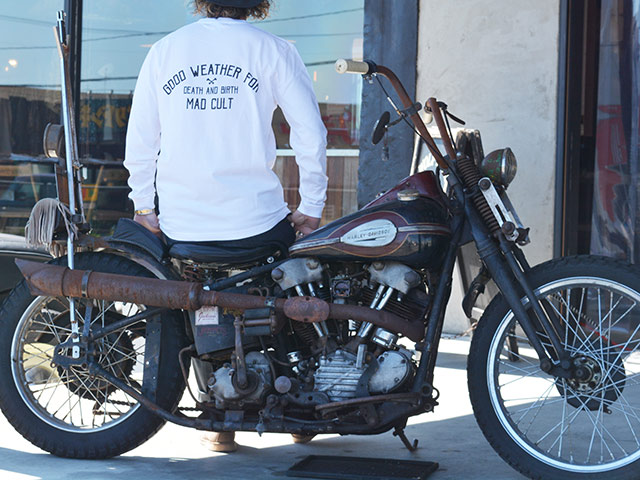 ��2����MAD CULT/�ޥåɥ���ȡۡ�GWDB L/S Tee/GWDB���󥰥��꡼��Tee��(AW-18/AW-19)