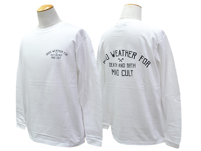 ��2����MAD CULT/�ޥåɥ���ȡۡ�GWDB L/S Tee/GWDB���󥰥��꡼��Tee��(AW-18/AW-19)