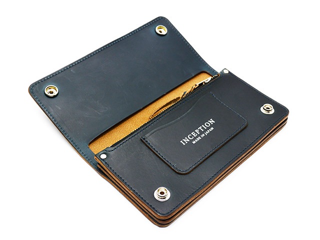 ��3����INCEPTION/���󥻥ץ����ۡ�Chromexcel Leather Trucker Wallet��LONG��/�����२������쥶���ȥ�å���������åȡɥ��󥰡ɡ�(IPW-10)