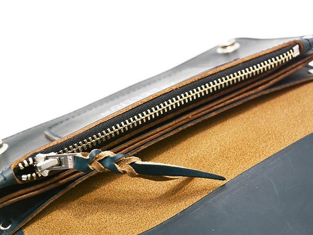 ��3����INCEPTION/���󥻥ץ����ۡ�Chromexcel Leather Trucker Wallet��LONG��/�����२������쥶���ȥ�å���������åȡɥ��󥰡ɡ�(IPW-10)