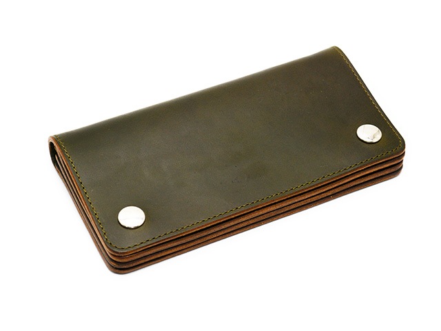 ��3����INCEPTION/���󥻥ץ����ۡ�Chromexcel Leather Trucker Wallet��LONG��/�����२������쥶���ȥ�å���������åȡɥ��󥰡ɡ�(IPW-10)