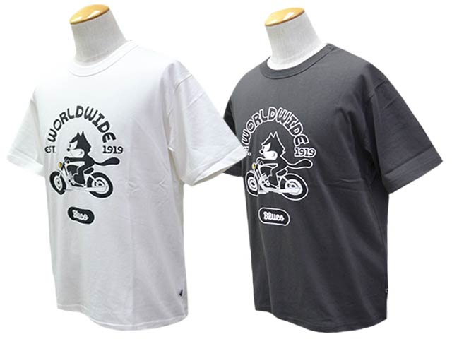 ��2����BLUCO/�֥륳��2026SS��Print Tee��WORLD WIDE��/�ץ���Tee�ɥ��ɥ磻�ɡɡ�(164-22-049)