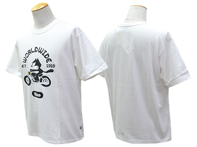 ��2����BLUCO/�֥륳��2026SS��Print Tee��WORLD WIDE��/�ץ���Tee�ɥ��ɥ磻�ɡɡ�(164-22-049)