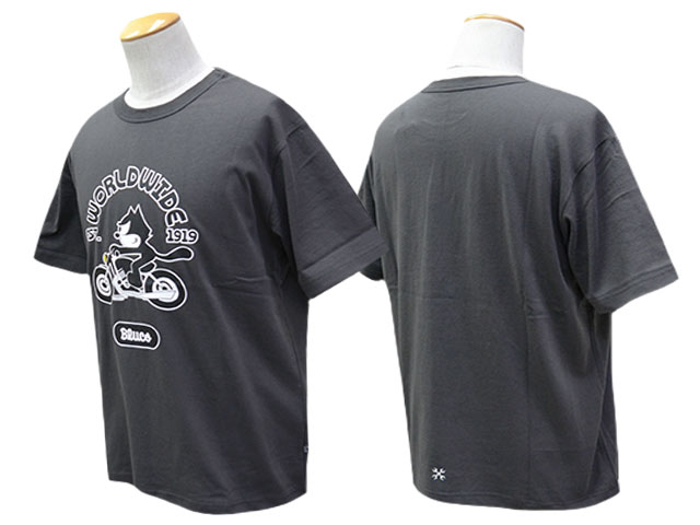 ��2����BLUCO/�֥륳��2026SS��Print Tee��WORLD WIDE��/�ץ���Tee�ɥ��ɥ磻�ɡɡ�(164-22-049)