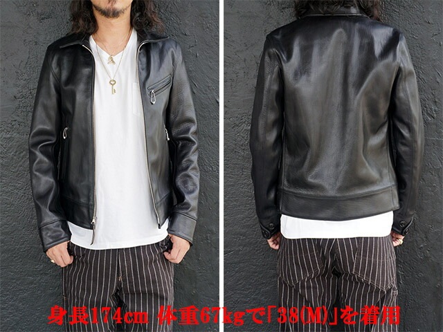 ��FINE CREEK LEATHERS/�ե����󥯥꡼���쥶�����ۡ�Single Riders Jacket��Raymond��/���󥰥�饤���������㥱�åȡɥ쥤���ɡɡ�(FCJK024)