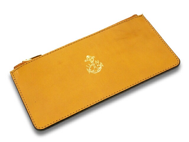 全3色【vasco/ヴァスコ】「Leather Naval Zip Long Wallet/レザーネイ