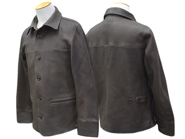 ��2����FINE CREEK&CO/�ե����󥯥꡼������ɥ����ۡ�30's Leather Car Coat��Arcadia Deer��/30's�쥶�����������ȡɥ��륫�ǥ����ǥ����ɡ�(ACCO005)��ͽ����/2026ǯ������ͽ���
