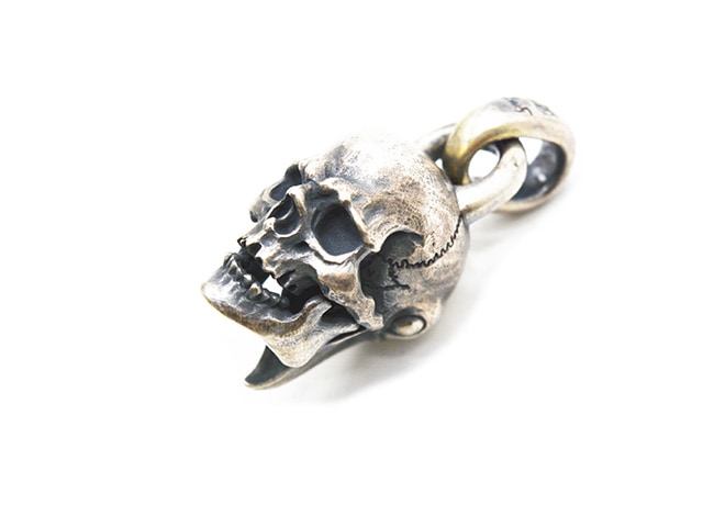 マッドカルト スカルデザイン シルバーペンダント ワンオフ MAD CULT/マッドカルト】「The End Aspect Pendant Top/ジエンド