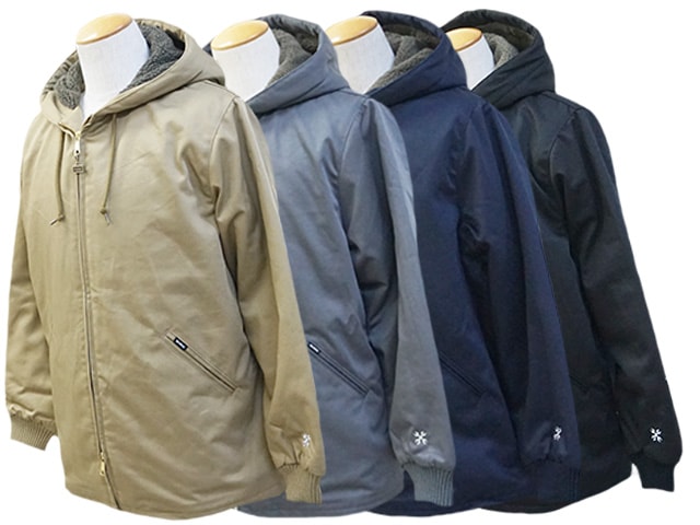 全4色【BLUCO/ブルコ】2024AW「Winter Hooded Work Coat