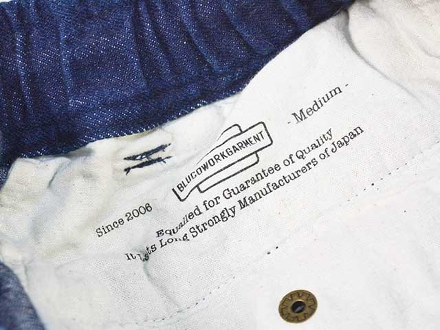 ��2����BLUCO/�֥륳��2025SS��12oz Denim Easy Work Pants/12���󥹥ǥ˥।����������ѥ�ġ�(151-41-029)