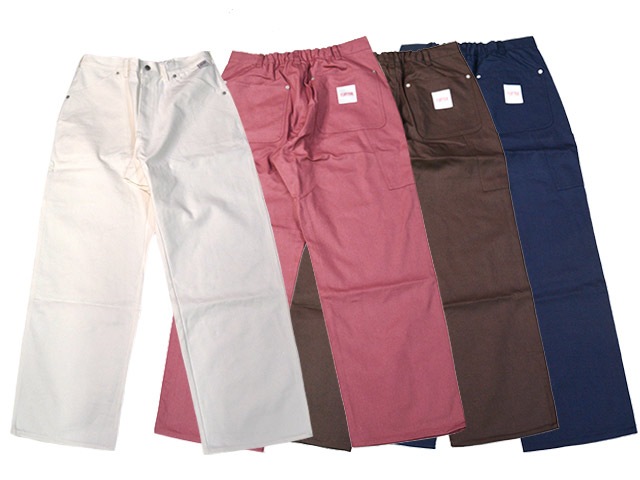 ��4����FLUTTER/�ե�å�����2026SS��Cotton Duck Painter Pants/���åȥ���å��ڥ��󥿡��ѥ�ġ�(FL26-PT001)