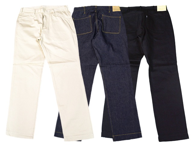 ��3����BLUCO/�֥륳��2026SS��Japan Denim Slim Pants��Rigid��/����ѥ�ǥ˥ॹ���ѥ�ġɥꥸ�åɡɡ�(161-42-003)