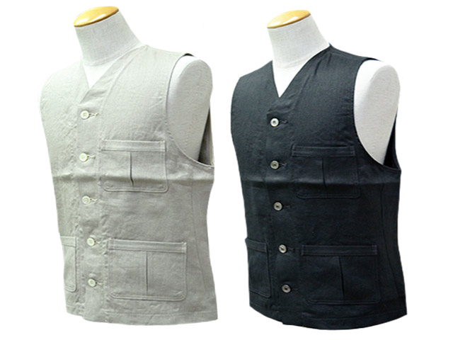 ��2����ATTRACTIONS/���ȥ饯����󥺡ۡߡ�Dapper��s/���åѡ�����2026SS��Classical Linen Vest/���饷�����ͥ�٥��ȡ�(A20041)