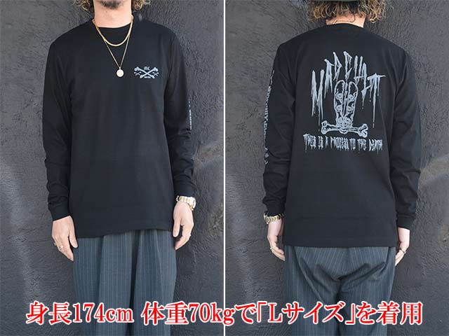 ��2����MAD CULT/�ޥåɥ���ȡۡ�GROSS L/S Tee/���������󥰥��꡼��Tee��(AW-20/AW-21)