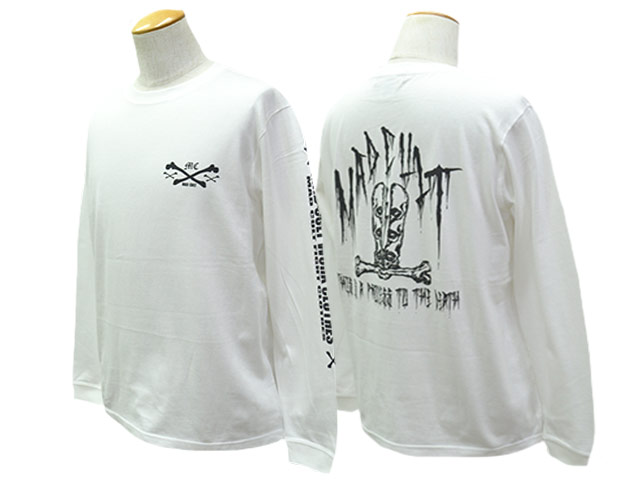 ��2����MAD CULT/�ޥåɥ���ȡۡ�GROSS L/S Tee/���������󥰥��꡼��Tee��(AW-20/AW-21)