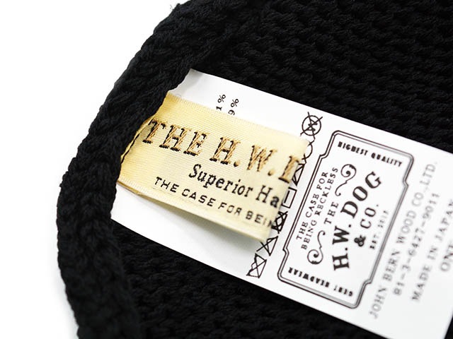 ��3����THE H.W.DOG&CO./�ɥå�����ɥ�����2026SS��Cotton Mix Watch Cap/���åȥ�ߥå�����å�����åס�(D-01158)