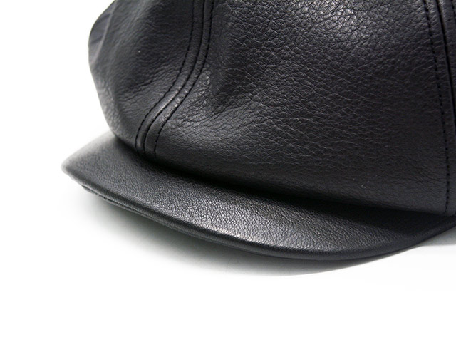 ��BLACK SIGN/�֥�å��������2026AW��Leather Casquette/�쥶�����㥹���åȡ�(BSFC-26901)