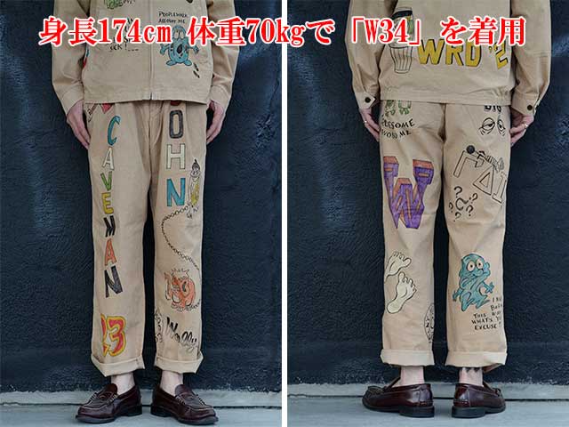 パンツ WEIRDO W&L UP TACK PANTS 楽天市場】WEIRDO ウィアード / 「W & L UP - TACK PANTS