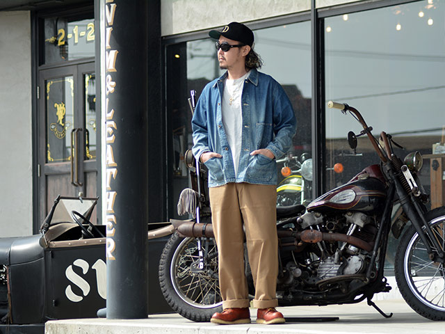 ��FULLCOUNT/�ե륫����ȡۡ�Denim Chore Jacket��Hand Wash��/�ǥ˥���祢���㥱�åȡɥϥ�ɥ����å���ɡ�(2015HW/10.5oz)