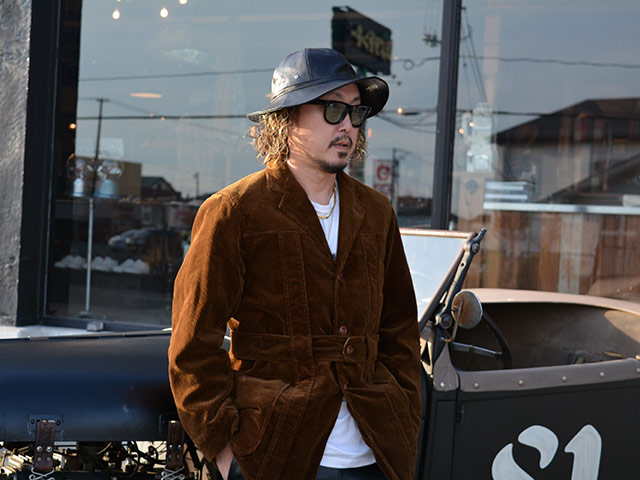 ��Mr.FATMAN/�ߥ������ե��åȥޥ��2025AW��Leather Fatigue Hat/�쥶���ե��ƥ������ϥåȡ�(5254010)