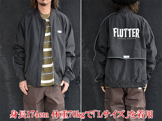 ��3����FLUTTER/�ե�å�����2026SS��OG Logo Bomber Jacket/OG�����ܥ�С����㥱�åȡ�(FL26-JKT001)