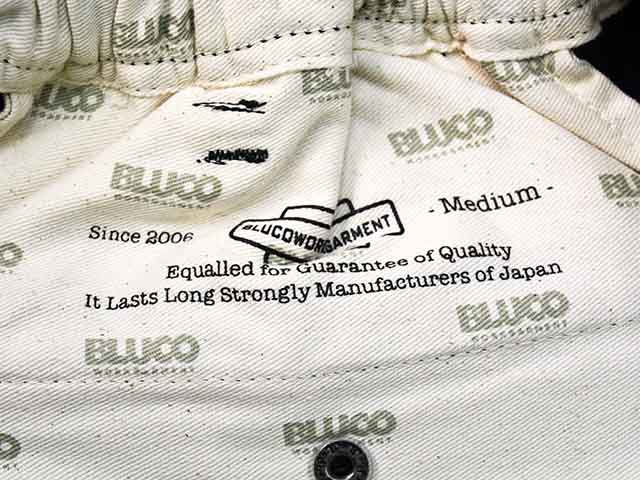 ��4����BLUCO/�֥륳��2026SS��Regular Processed Easy Work Pants/�쥮��顼�ù�������������ѥ�ġ�(161-41-031)