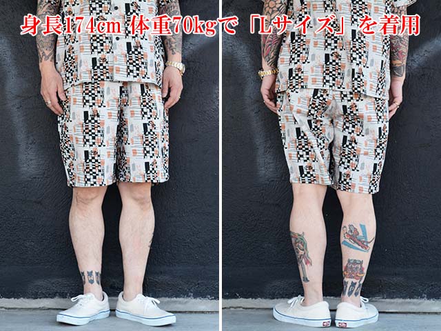 ��2����POP EYES/�ݥåץ�������2026SS��Checkered Hell Drive Shorts/�����å����ɥإ�ɥ饤�֥��硼�ġ�(26SS-PPE-010)