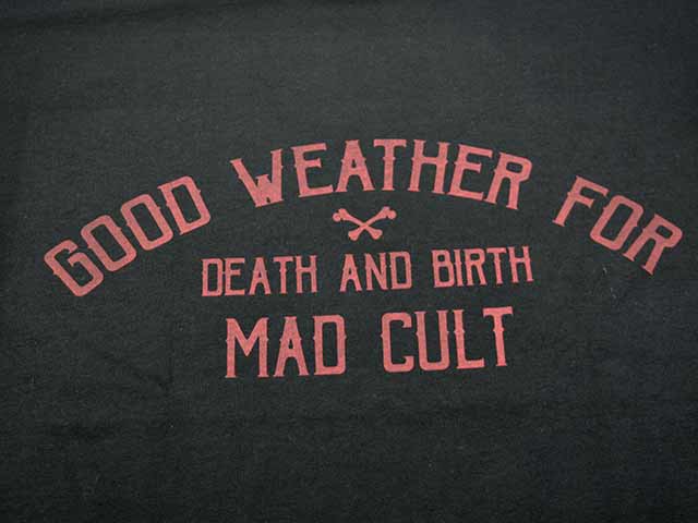 ��2����MAD CULT/�ޥåɥ���ȡۡ�GWDB Big Silhouette Tee/GWDB�ӥå����륨�å�Tee��(AW-14/AW-15)