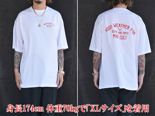 ��2����MAD CULT/�ޥåɥ���ȡۡ�GWDB Big Silhouette Tee/GWDB�ӥå����륨�å�Tee��(AW-14/AW-15)