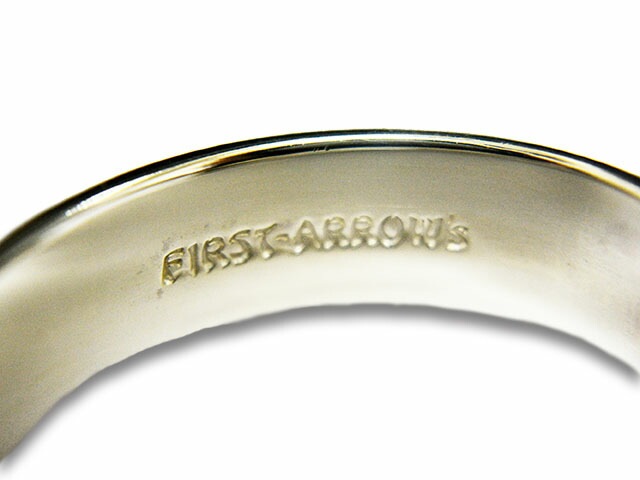 ��FIRST ARROW's/�ե������ȥ��������ۡ�Flat Hammered 12mm Plane Bungle with Turquoise/�����������դ�ʿ��12mm�ץ졼��Х󥰥��(BR-003)