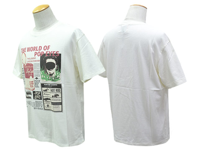 ��2����POP EYES/�ݥåץ�������2026SS��THE WORLD OF POP EYES S/S Tee/�������ɥ��֥ݥåץ��������硼�ȥ��꡼��Tee��(26SS-PPE-021)