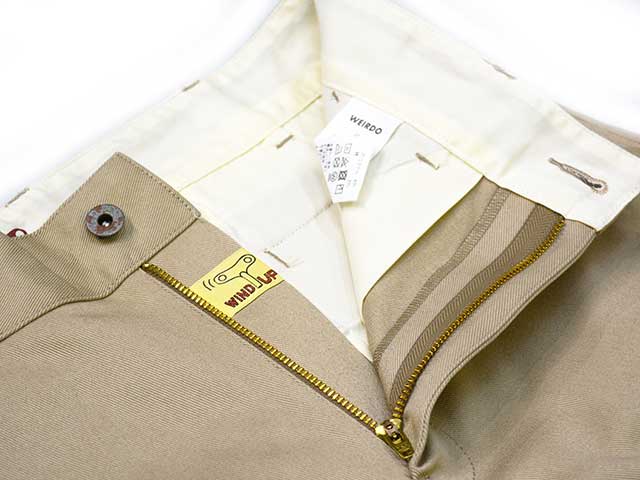 (30% OFF)��WEIRDO/���������ɡ�2025SS��Wind Up Pants/������ɥ��åץѥ�ġ�(WRD9901)