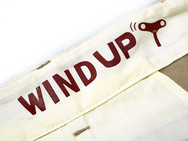 (30% OFF)��WEIRDO/���������ɡ�2025SS��Wind Up Pants/������ɥ��åץѥ�ġ�(WRD9901)