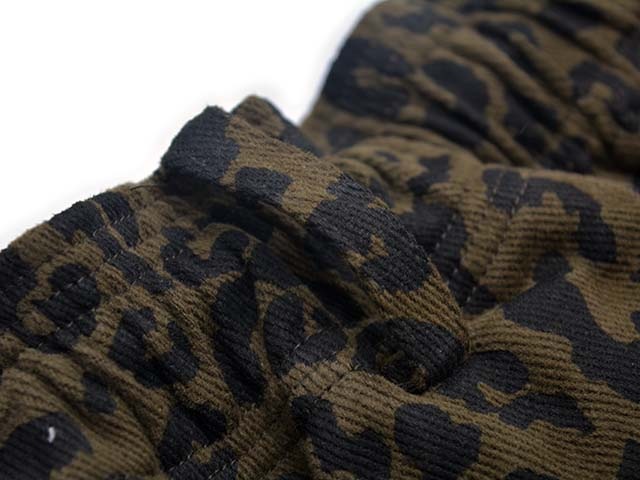 ��2����FLUTTER/�ե�å�����2025SS��The Holiday-Comfy fit-Cotton Twill Leopard Easy Short Pants/���ۥ�ǡ�����ե����ե��åȥ��åȥ�ĥ���쥪�ѡ��ɥ����������硼�ȥѥ�ġ�(FL25-PT004)