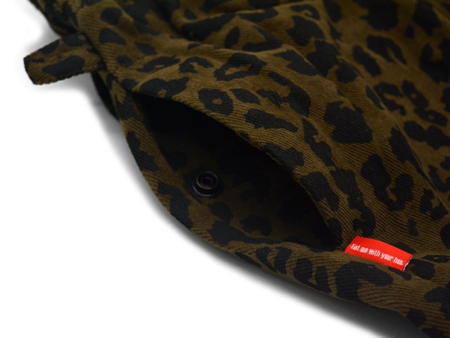 ��2����FLUTTER/�ե�å�����2025SS��The Holiday-Comfy fit-Cotton Twill Leopard Easy Short Pants/���ۥ�ǡ�����ե����ե��åȥ��åȥ�ĥ���쥪�ѡ��ɥ����������硼�ȥѥ�ġ�(FL25-PT004)
